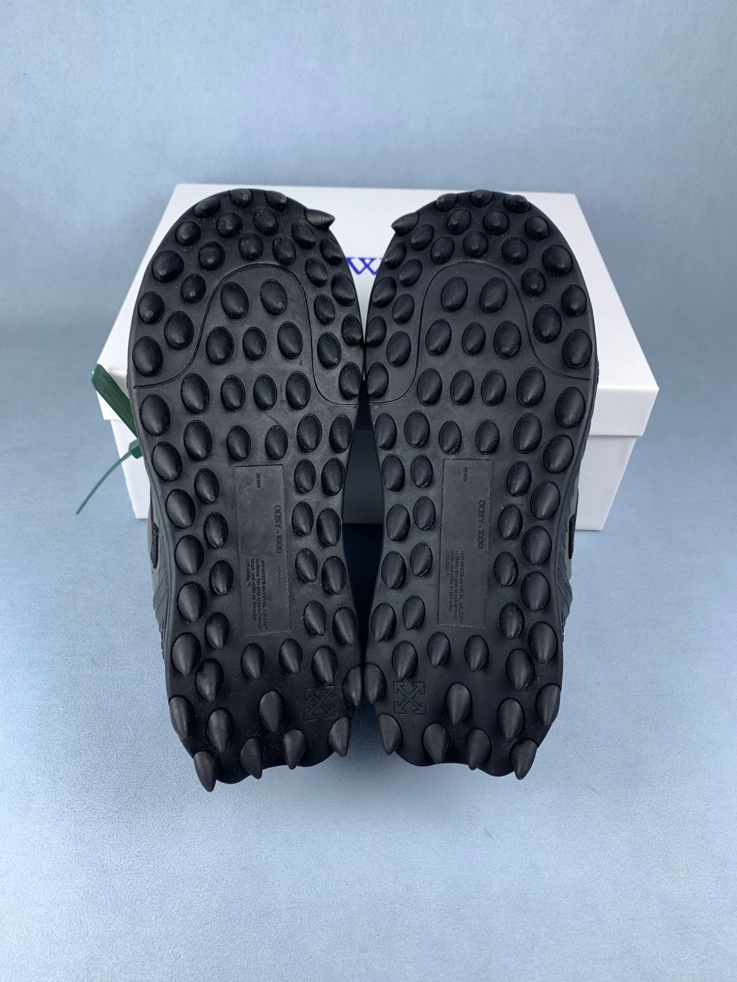 Off Black and Grey Sneakers