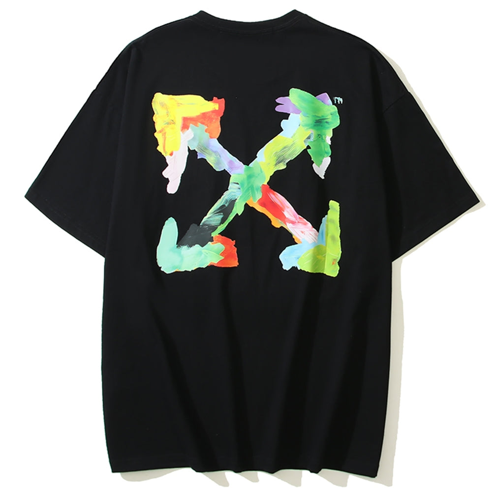 OFF Arrow logo print T-shirt#3