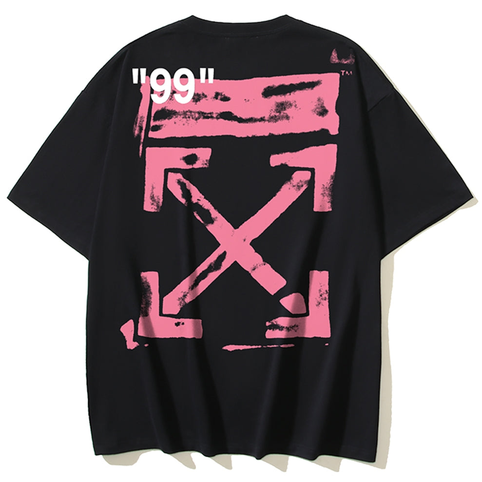 OFF Arrow logo print T-shirt#2