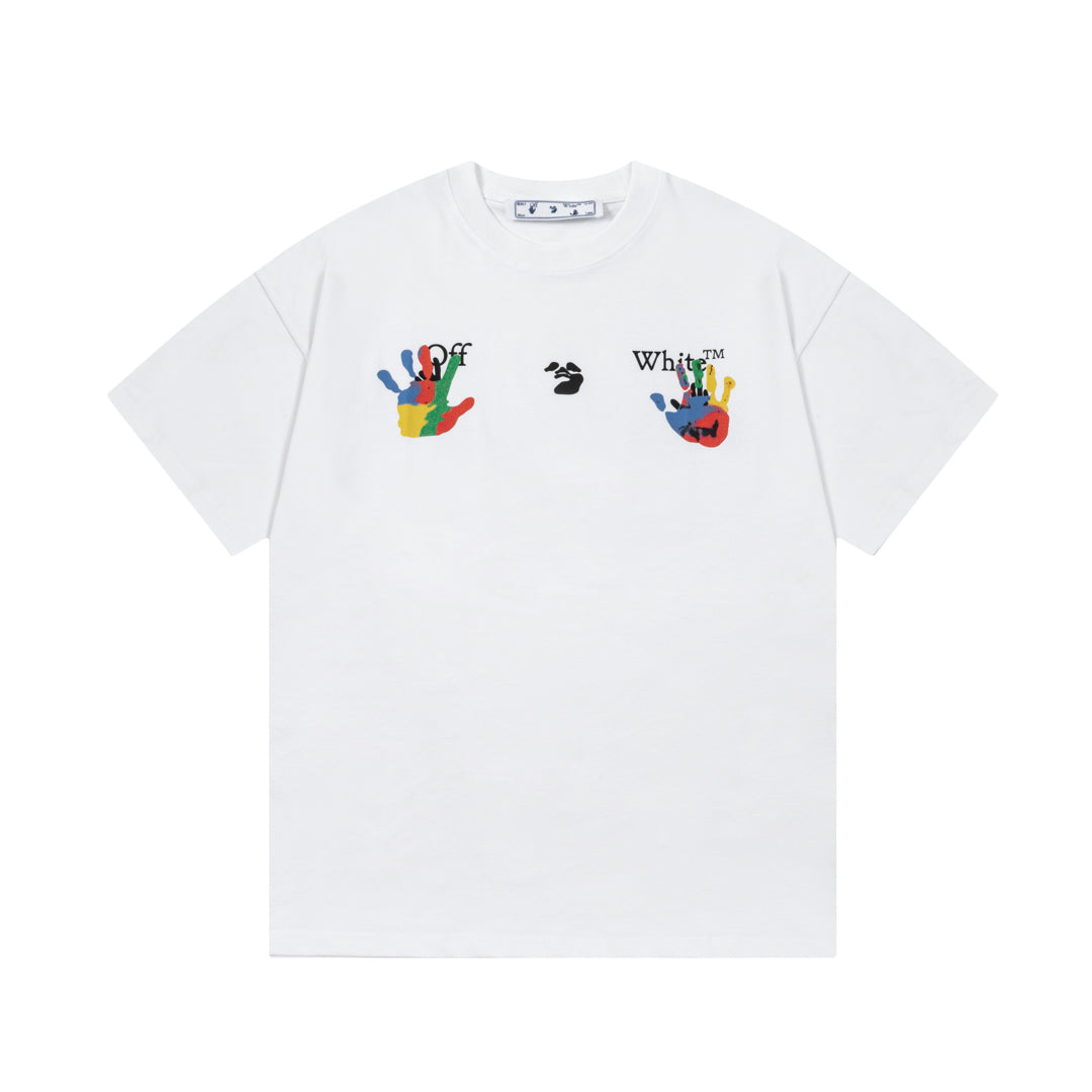 OFF Arrow Logo Cotton T-shirt#1002