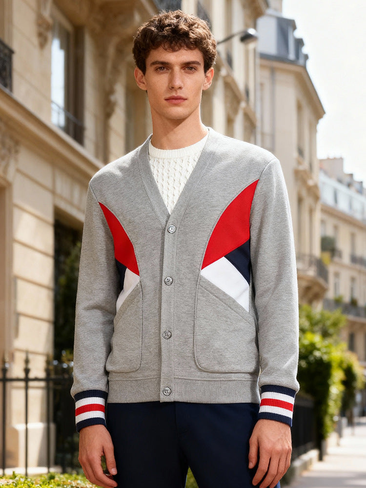 patchwork cardigan