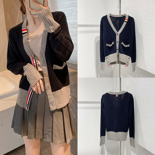 Wool Cardigan Sweater
