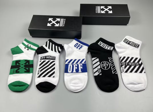 Off  Pure cotton low-cut socks