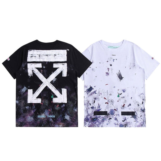 OFF Arrow Logo Cotton T-shirt