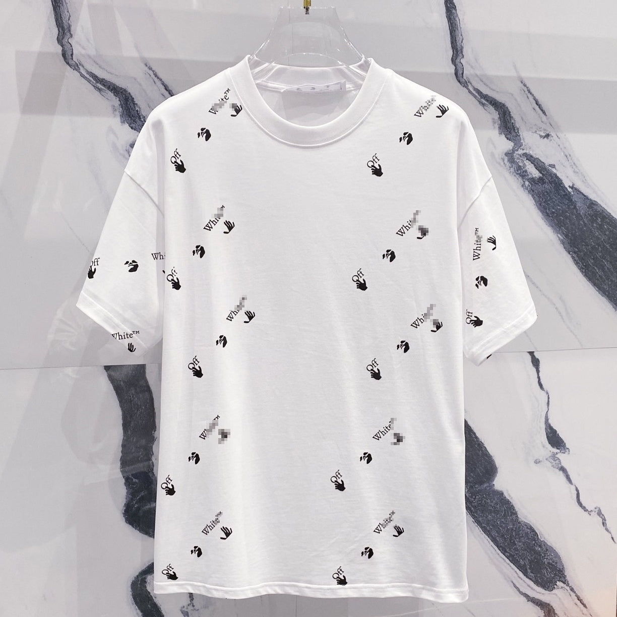 OFF Arrow Logo Cotton T-shirt#30