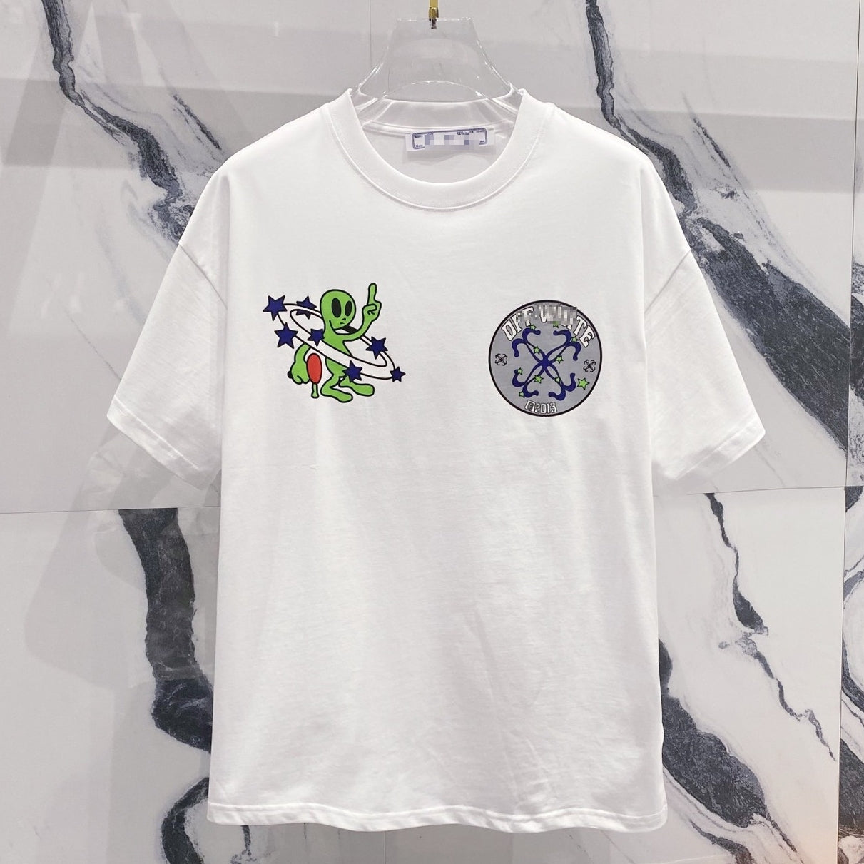 OFF Arrow Logo Cotton T-shirt#29