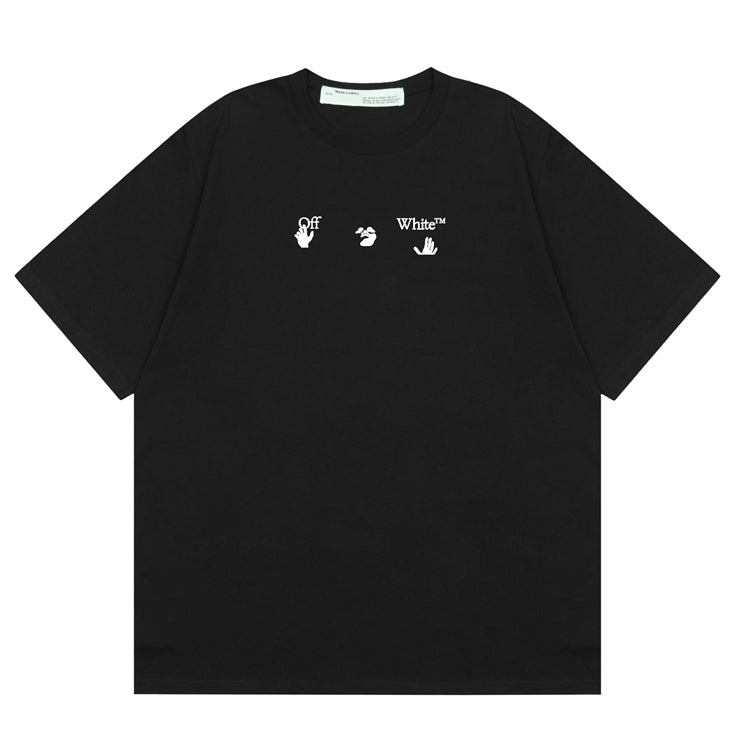 OFF Arrow Logo Cotton T-shirt