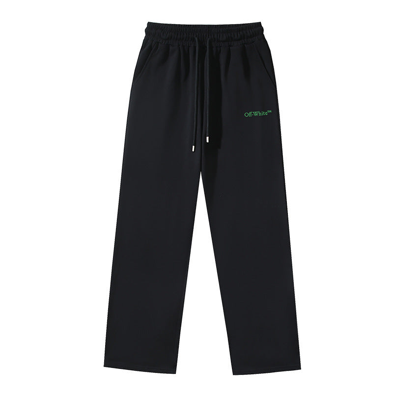 OFF  Pure cotton printed casual trousers