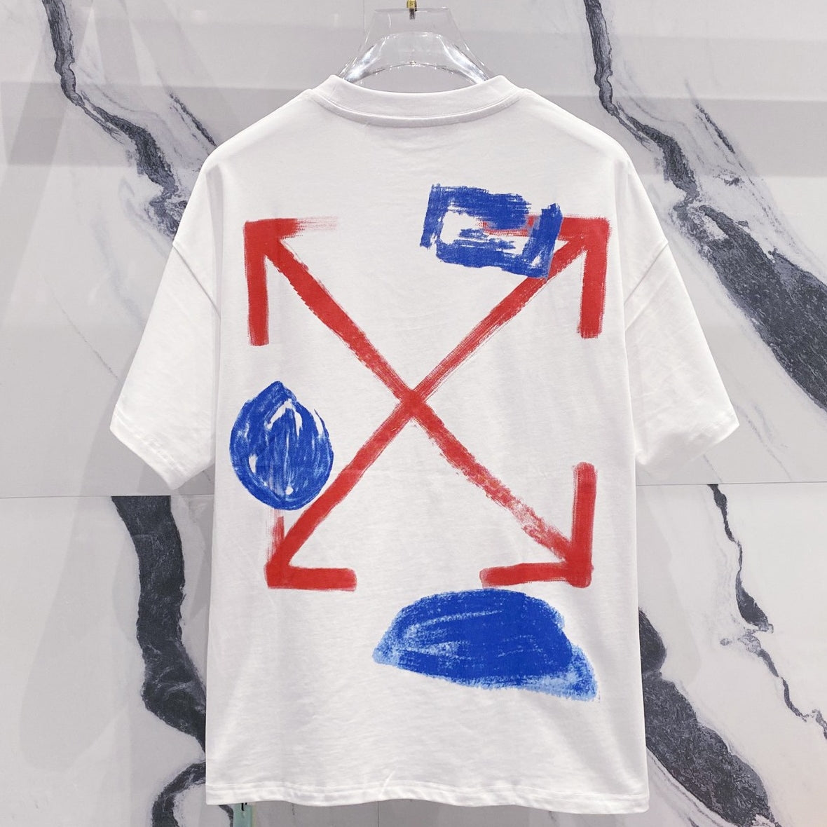 OFF Arrow Logo Cotton T-shirt#32