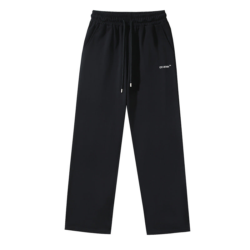 OFF  Pure cotton printed casual trousers
