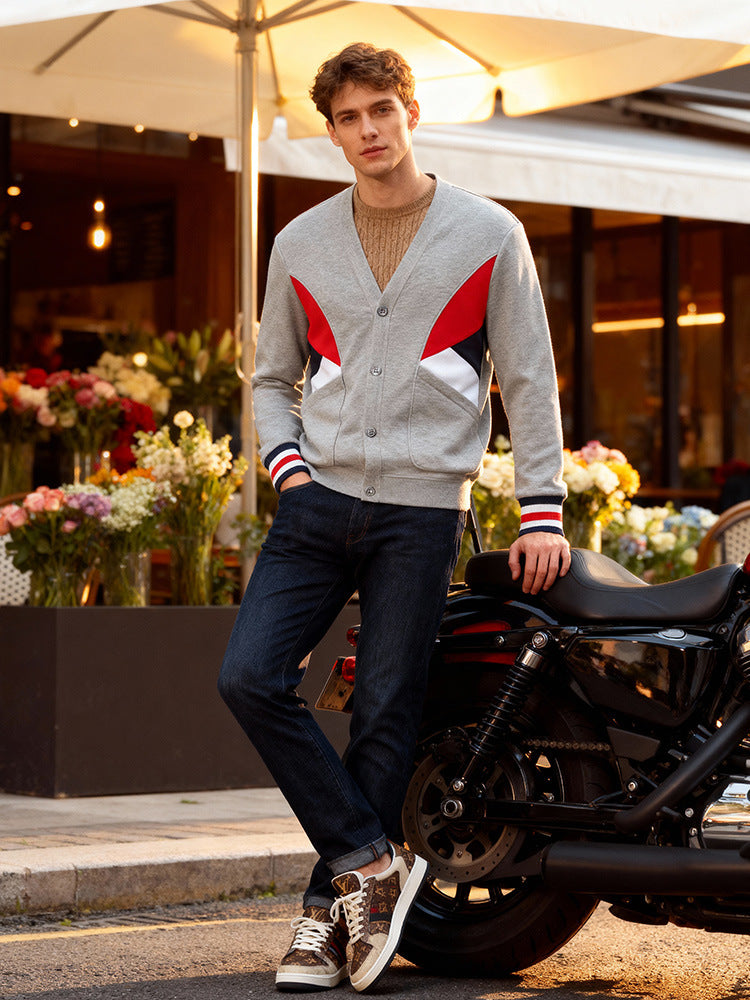 patchwork cardigan