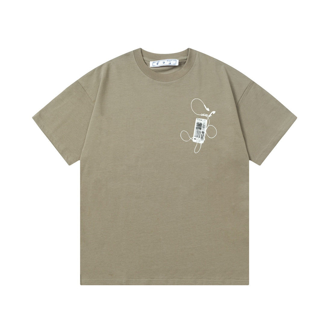 OFF Arrow Logo Cotton T-shirt#1050