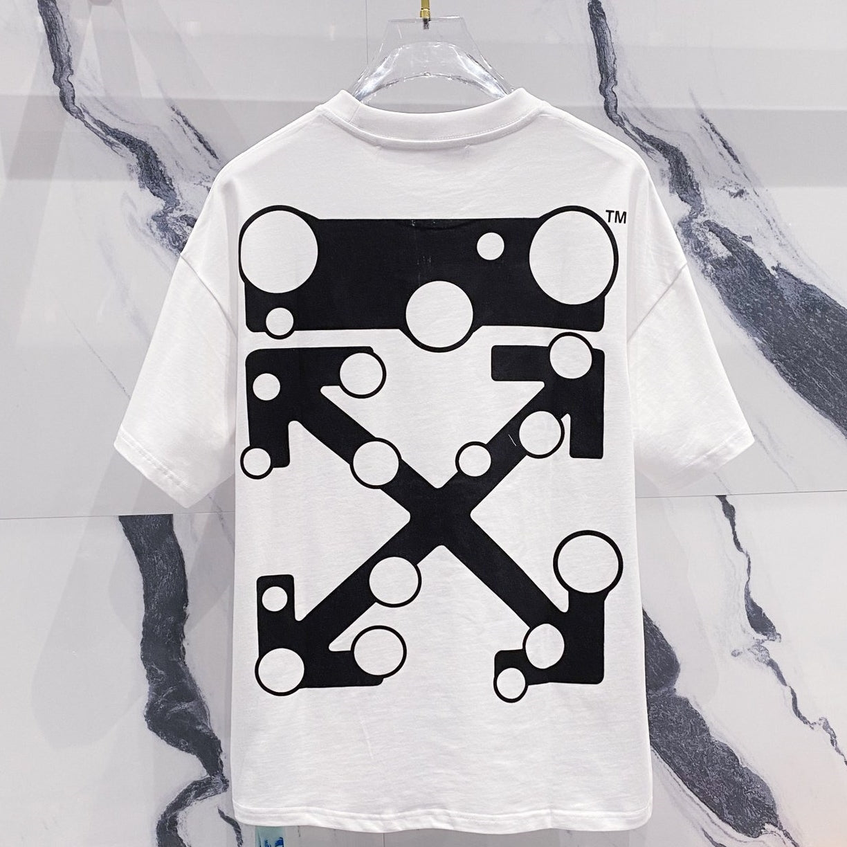 OFF Arrow Logo Cotton T-shirt#23
