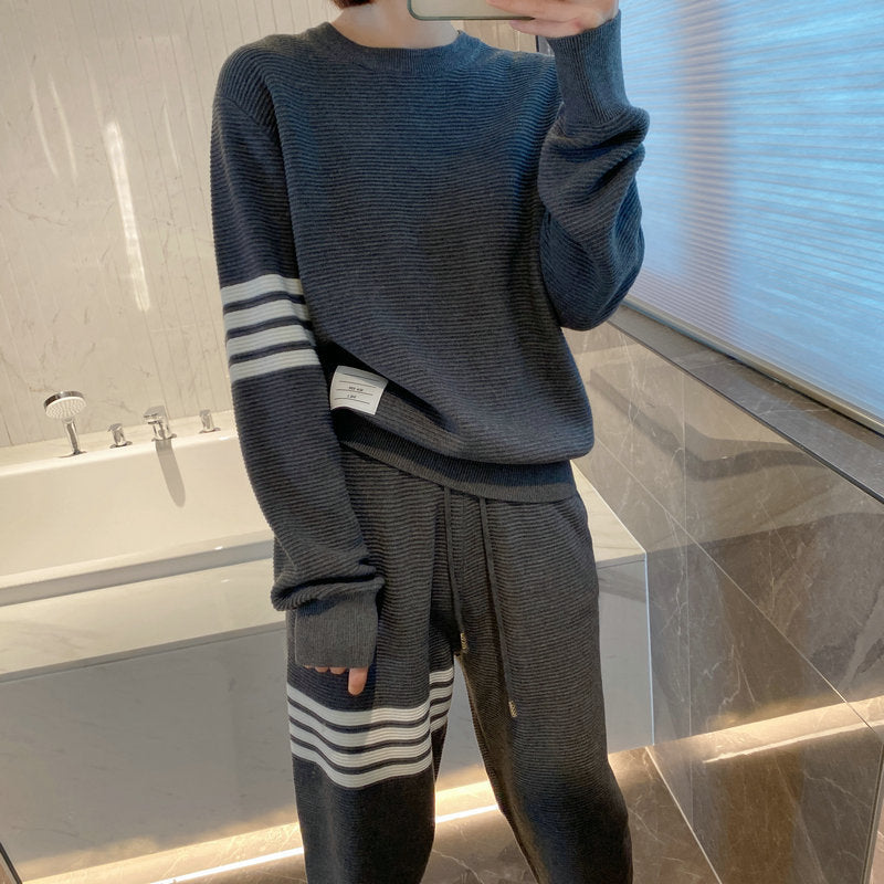 Crew neck knitwear