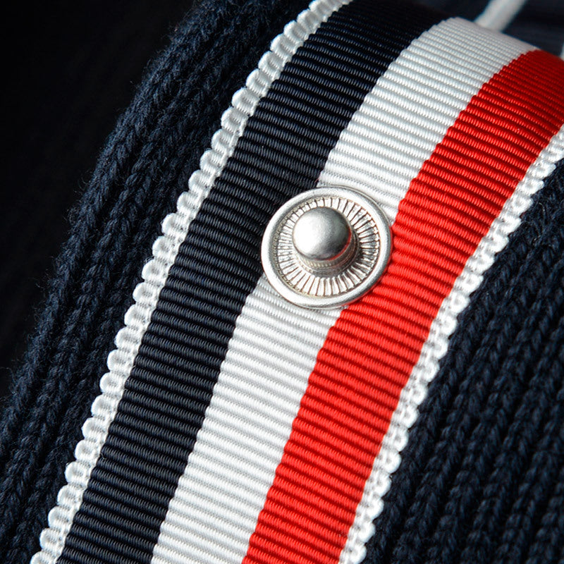 Color stripes coat