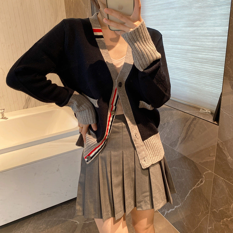 Wool Cardigan Sweater