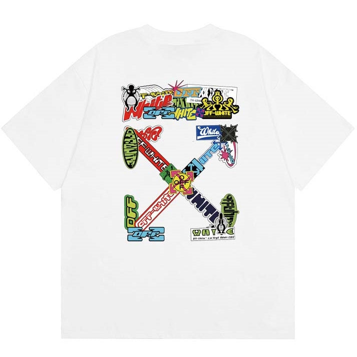 OFF Arrow Logo Cotton T-shirt
