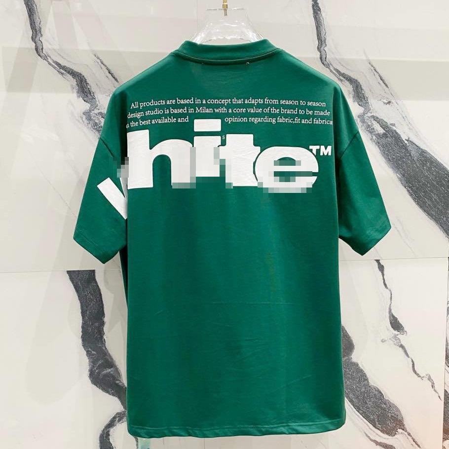 OFF Arrow Logo Cotton T-shirt-1022