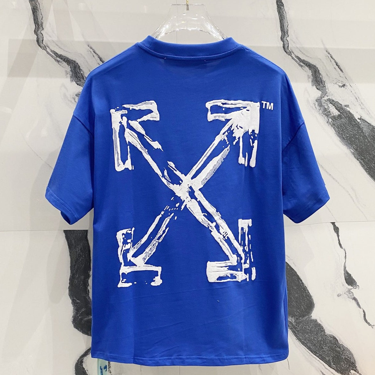 OFF Arrow Logo Cotton T-shirt#33