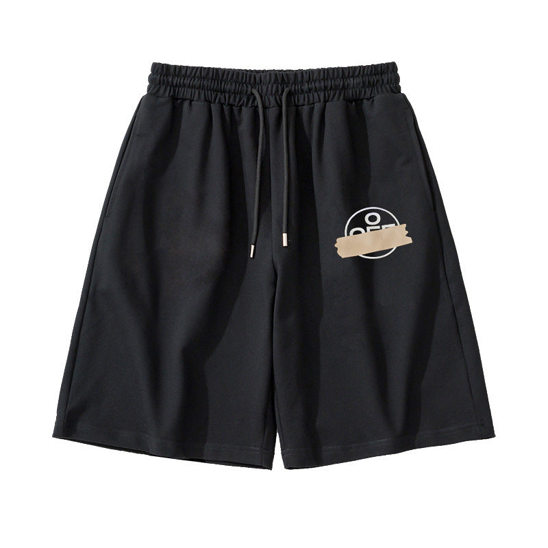 OFF Foil-Print Arrow Shorts