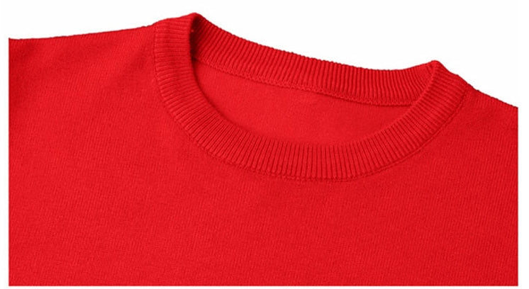 2025 Crew neck knitted sweater