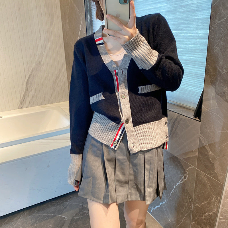 Wool Cardigan Sweater