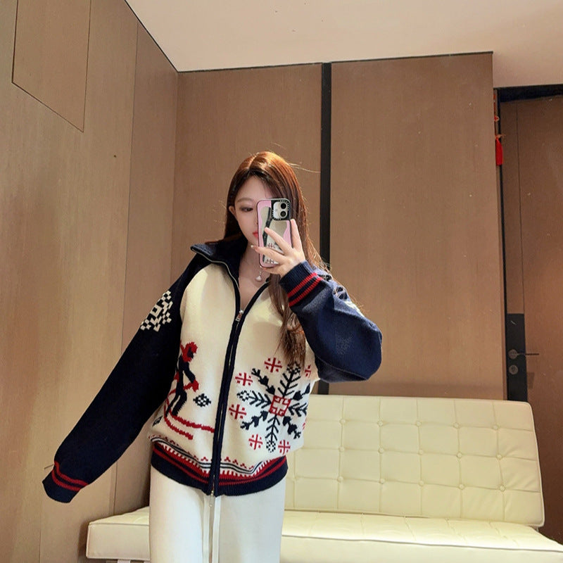Wool Cardigan Sweater