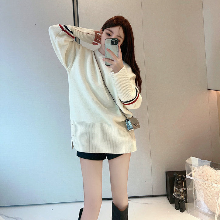 Crew neck knitwear