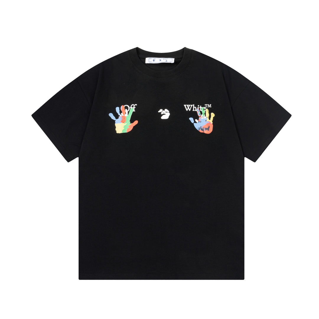 OFF Arrow Logo Cotton T-shirt#1002