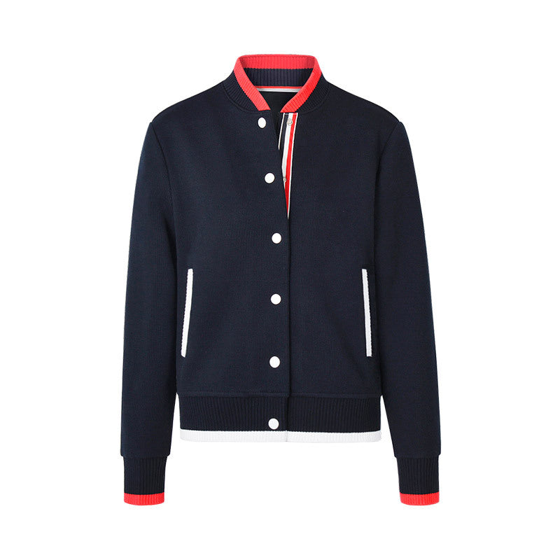 Color stripes coat