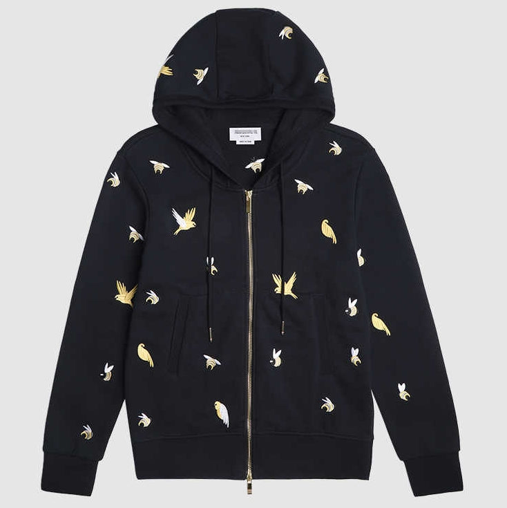 Embroidered hoodie