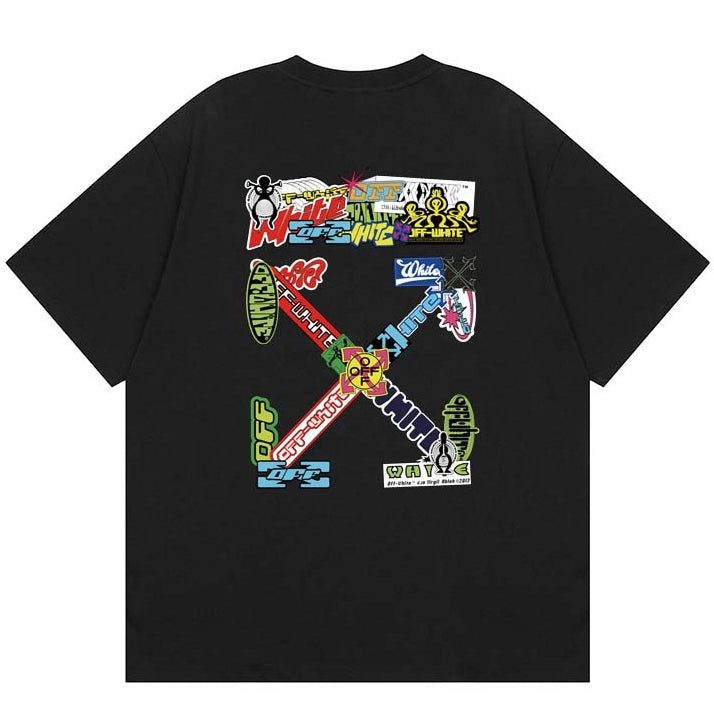 OFF Arrow Logo Cotton T-shirt