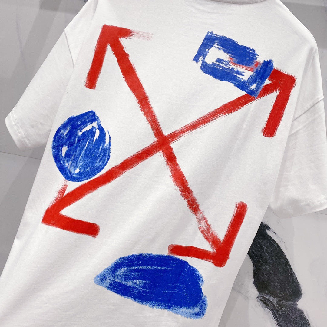 OFF Arrow Logo Cotton T-shirt#32