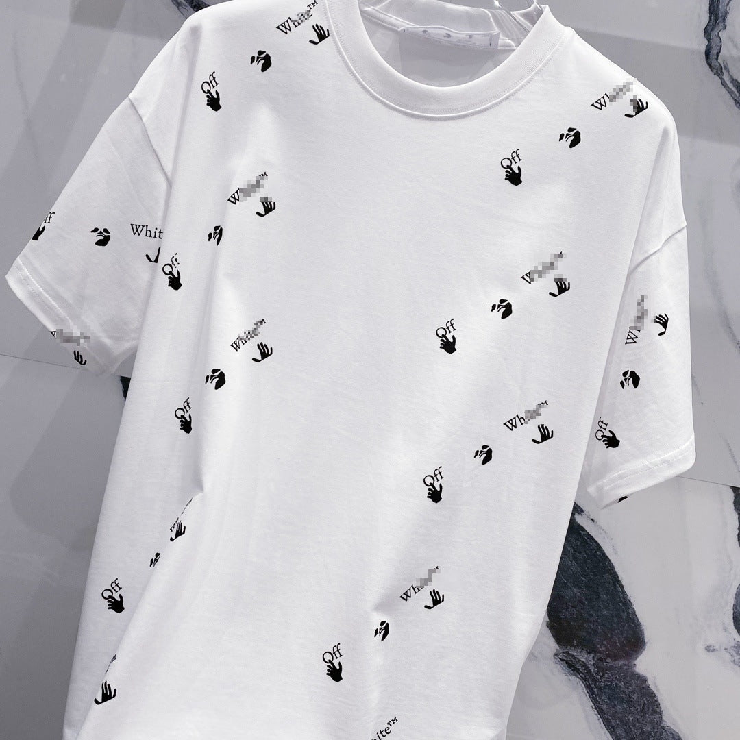 OFF Arrow Logo Cotton T-shirt#30