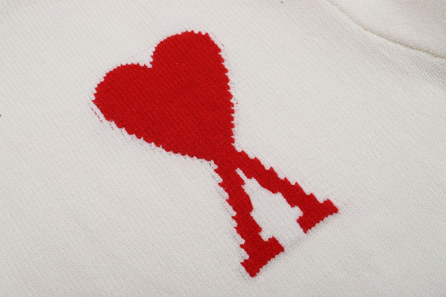 AMI PARIS  Knitted hoodie