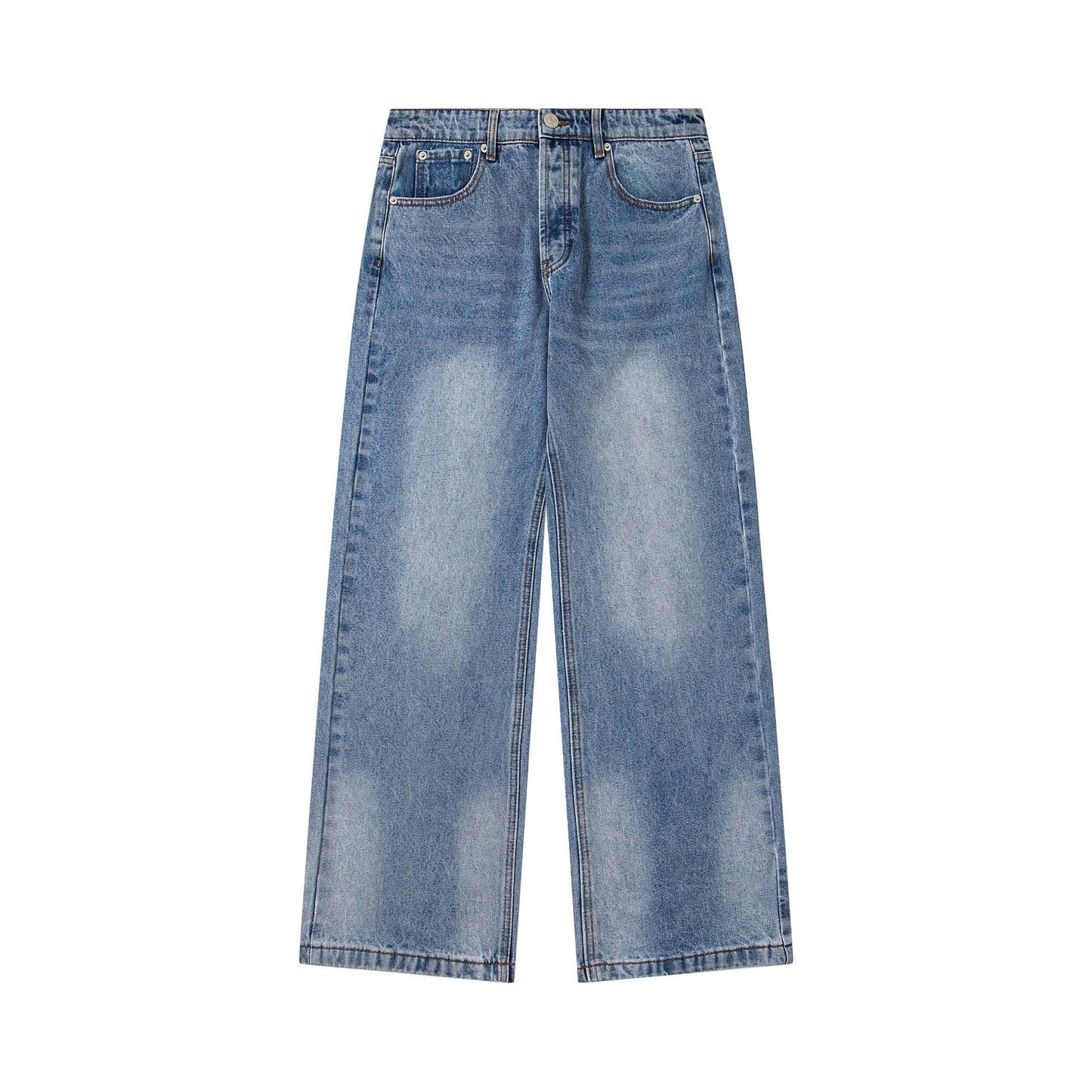 Women's Wide-Leg Jeans - Premium Denim