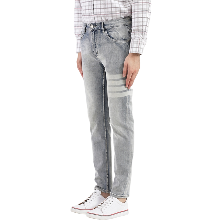 Four-bar jeans