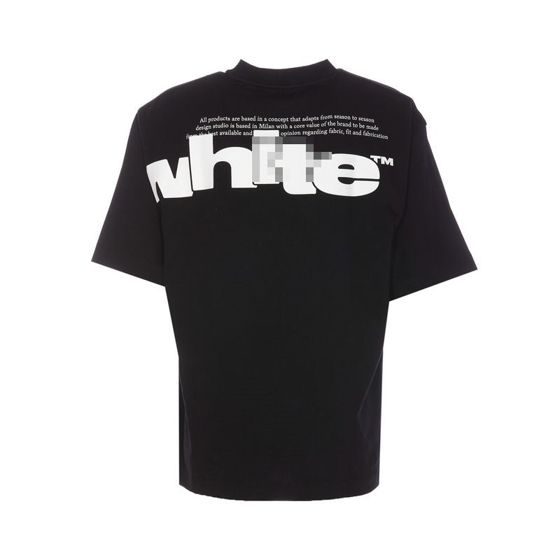 OFF Arrow Logo Cotton T-shirt-1022