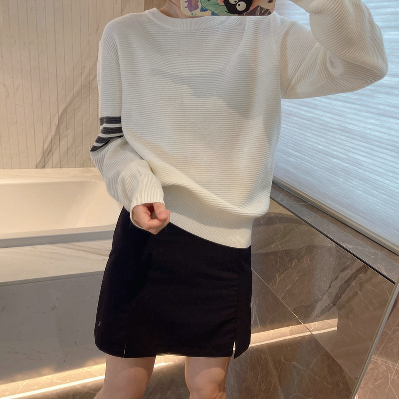 Crew neck knitwear