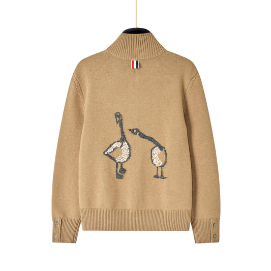 Pullover wool shirt
