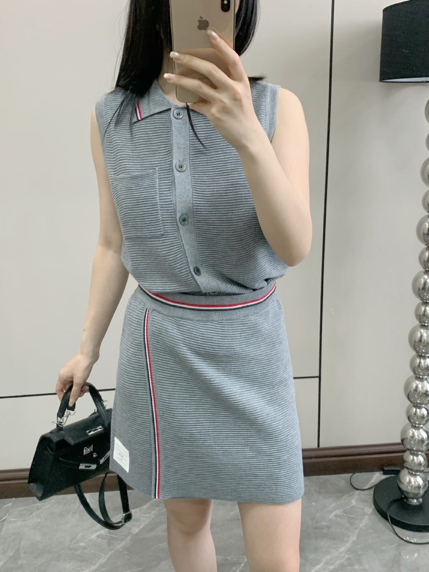 2025 Knitted skirt