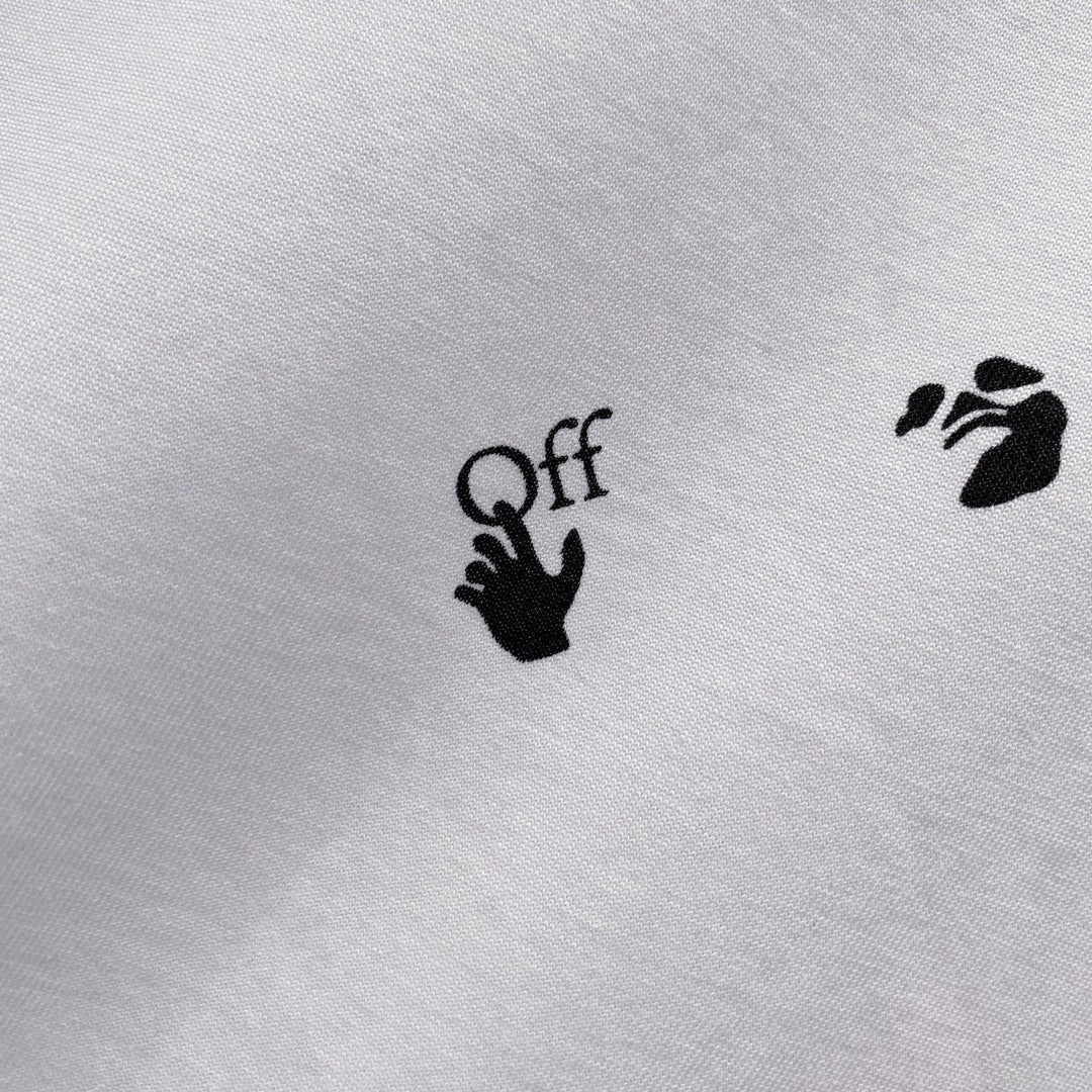 OFF Arrow Logo Cotton T-shirt#30