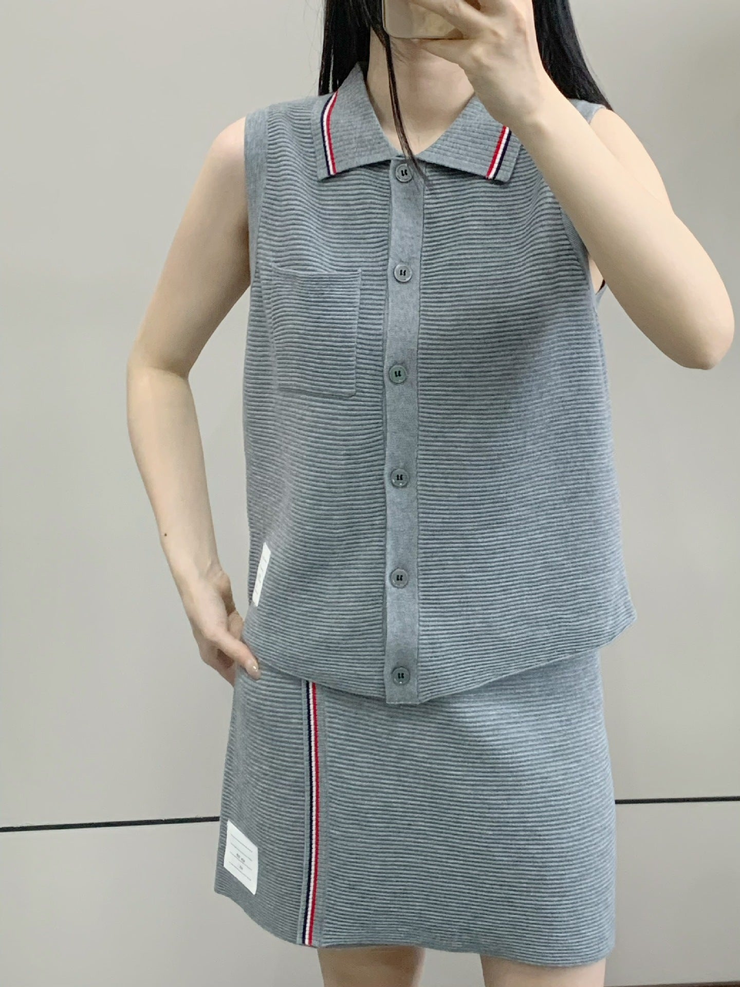 2025 Knitted skirt