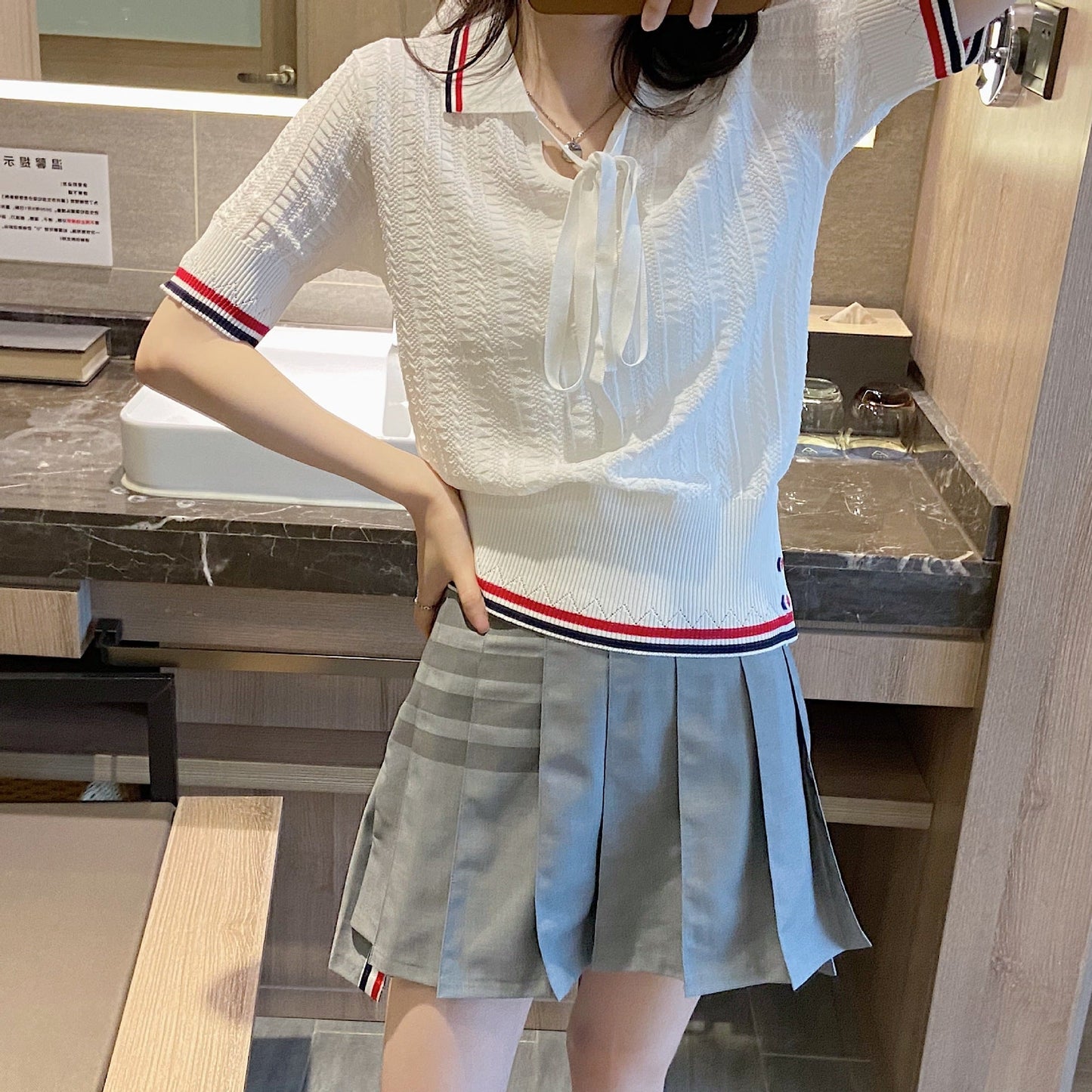 Ice silk T-shirt