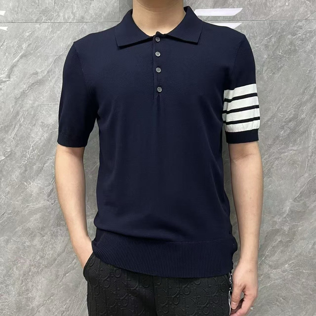 Sailboat Knitted POLO Shirt