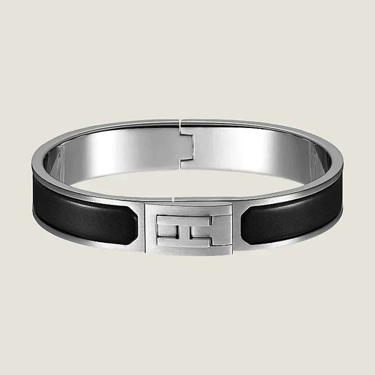 18K Jet Black Hermes Bracelet