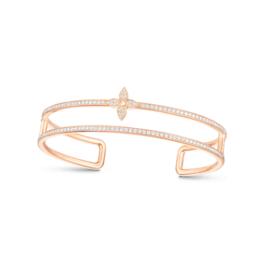 18K Louis Vuitton Idylle Blossom Two-Row Bracelet