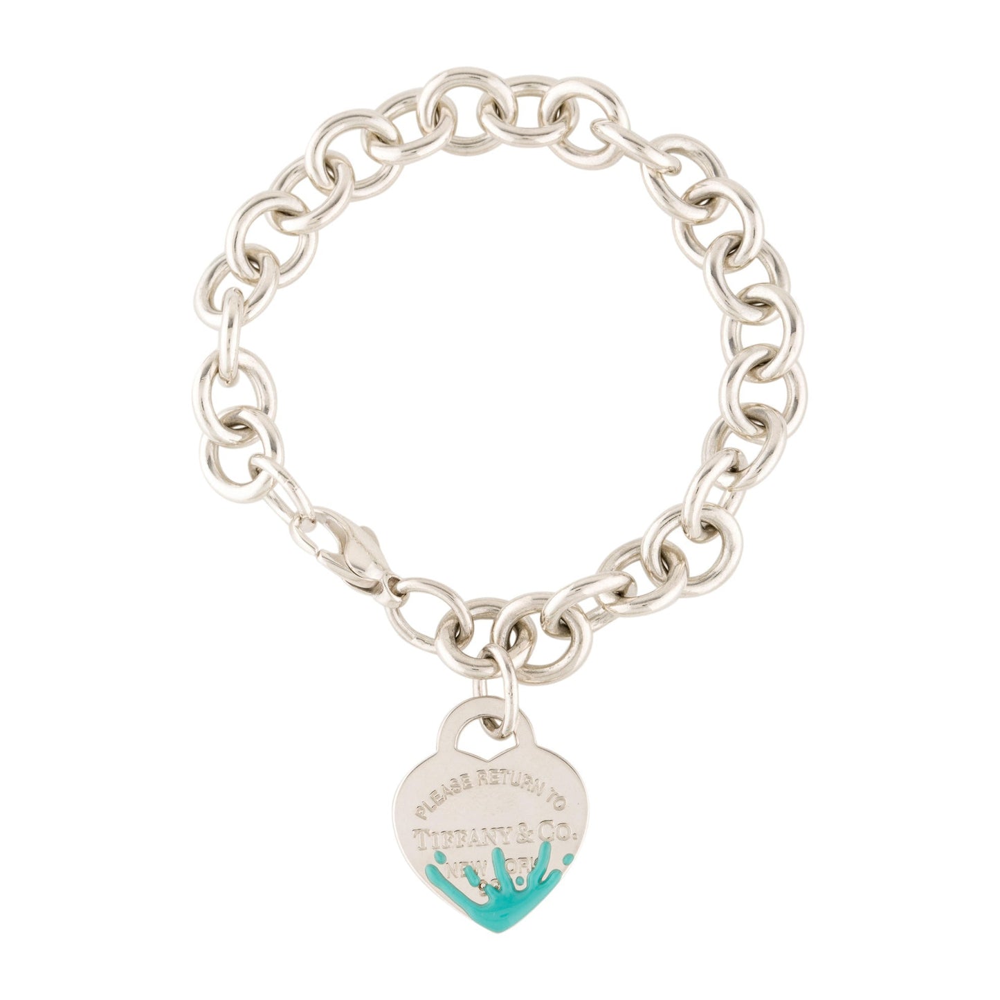 18K Tiffany Heart Tag Bracelet