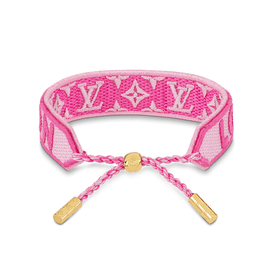 18K Louis Vuitton Buddy Pink Bracelet