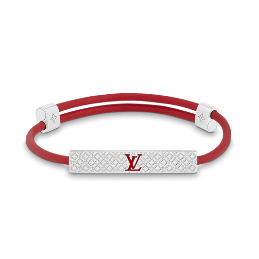 18K Louis Vuitton Champs Elys¨¦es Red Bracelet